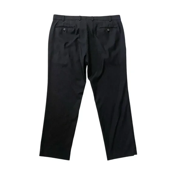 Lauren Ralph Lauren Mens Black Dress Pants Size 38 x 30 Straight Leg - Career - Picture 3 of 5